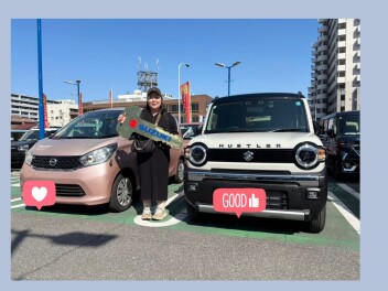 ハスラーご納車おめでとうございます！